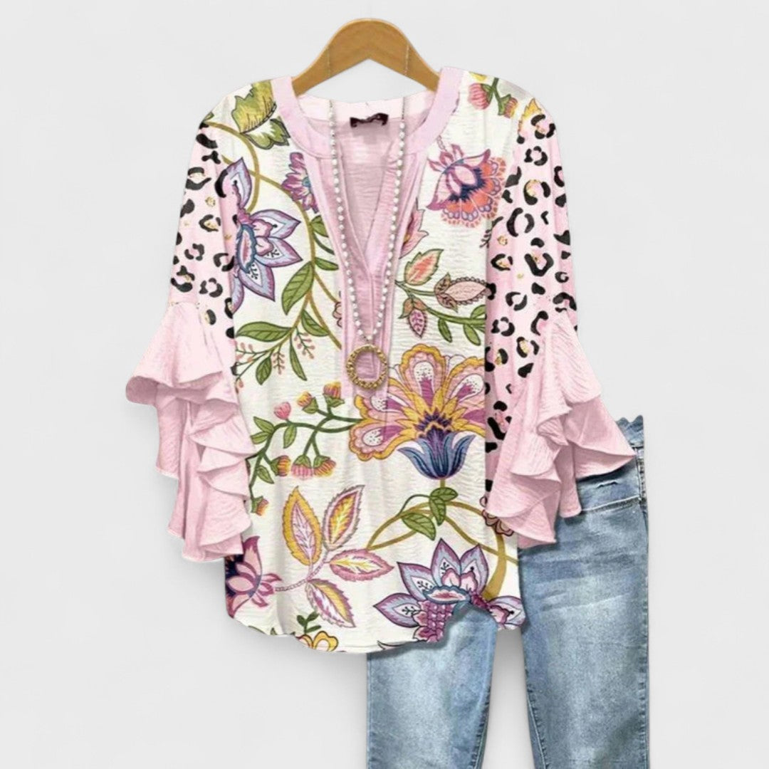 Maribel | Flowy Ruffle Top