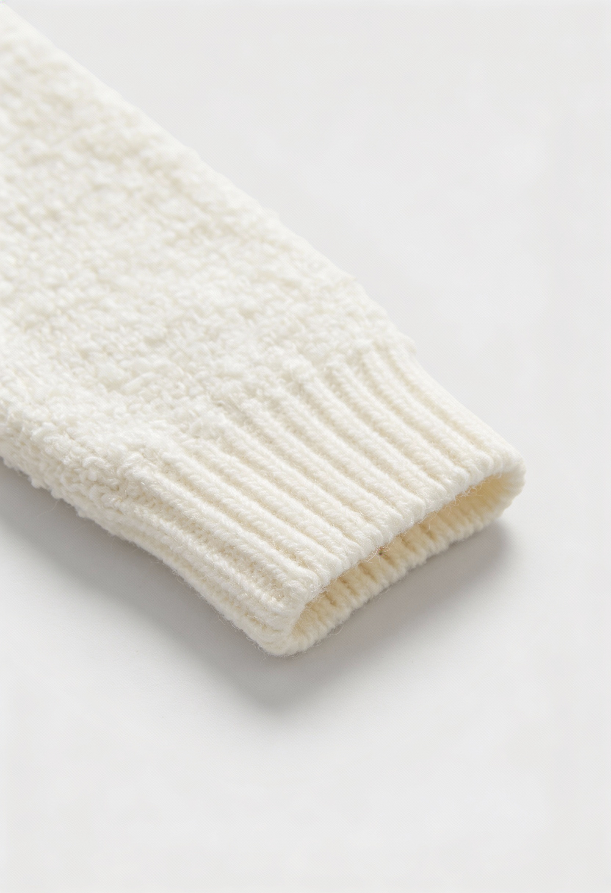 Sarah | Open-Front Cardigan with Ribbed Details