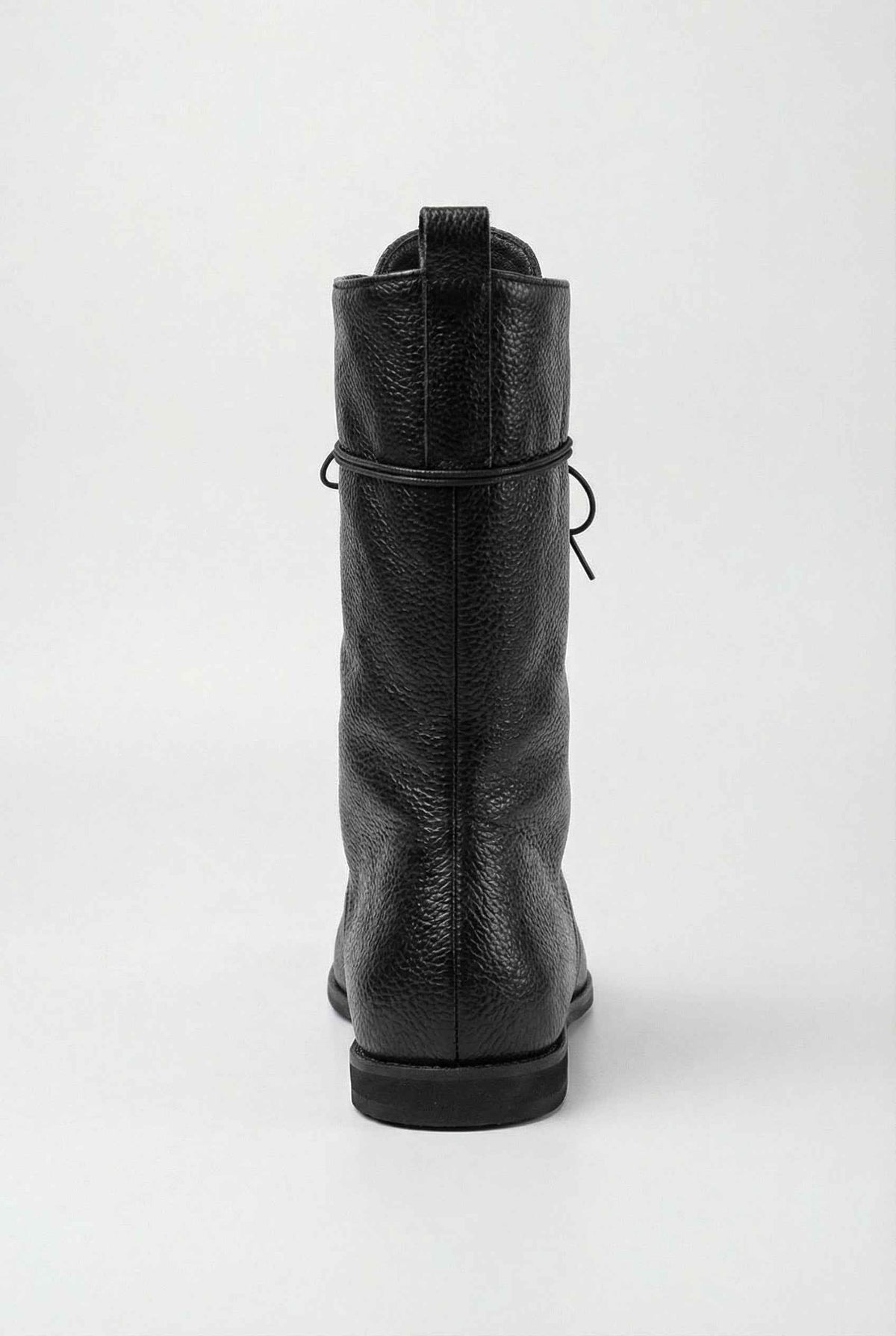 Mia | Black lace-up ankle boots