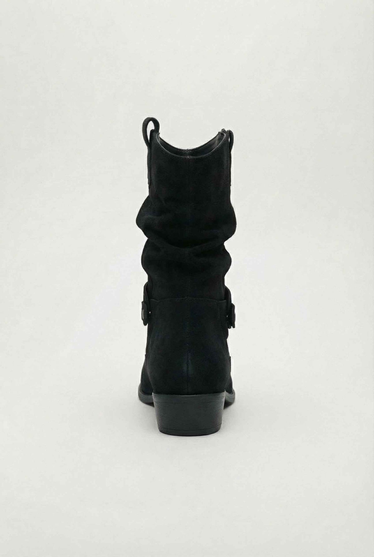 Beatrice | Black suede ankle boots
