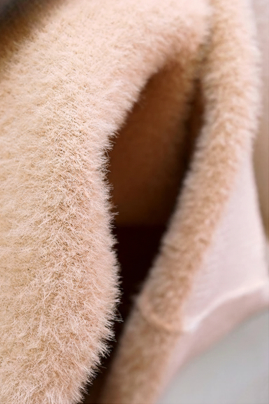 Beatrice | Beige Slim Fit Turtleneck Sweater