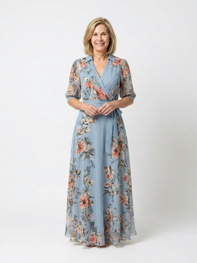 Elowen | Wrap Maxi Dress