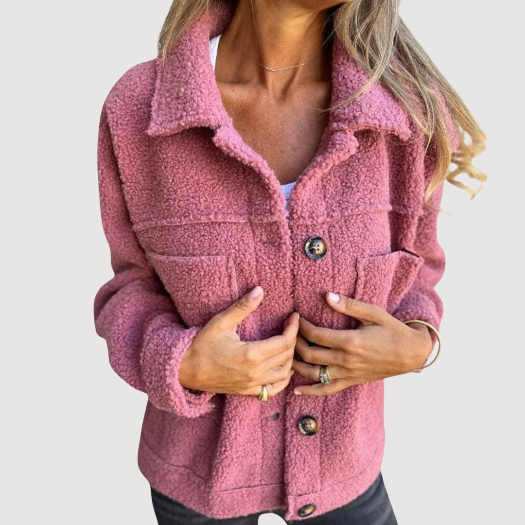 Hailey | Cosy Teddy Jacket