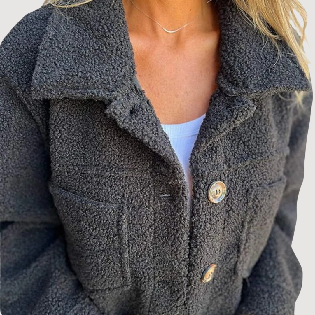 Hailey | Cosy Teddy Jacket
