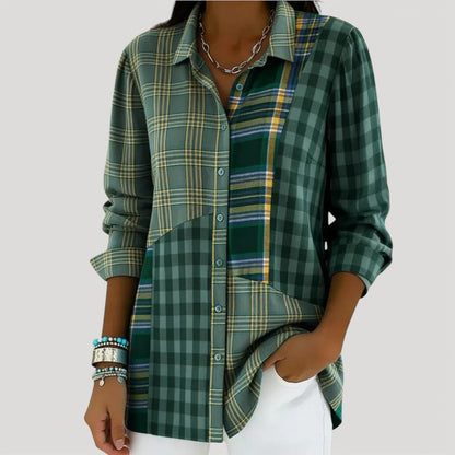 Glynis | Patchwork Shirt