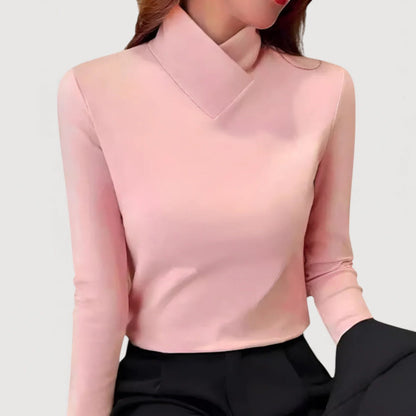 Mira | Elegant Collar Top