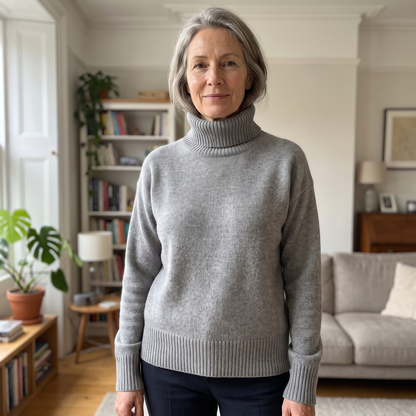 Aurora | Cashmere Turtleneck Sweater
