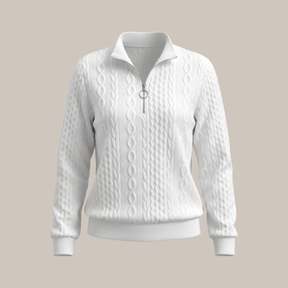 Amy | Zip-Up Cardigan