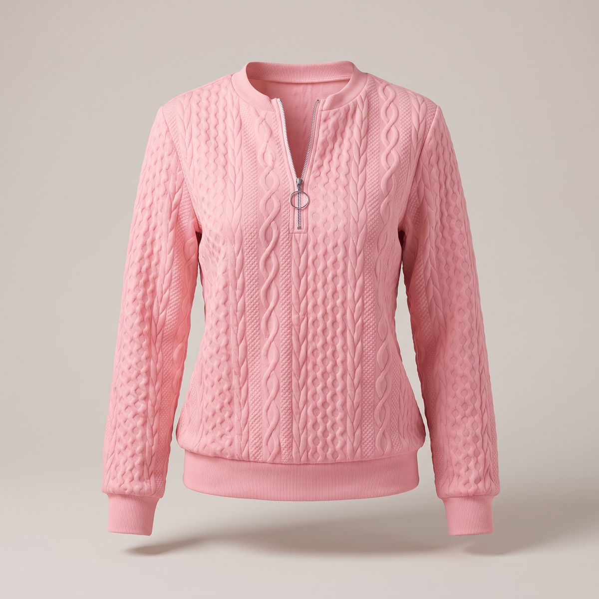 Amy | Zip-Up Cardigan