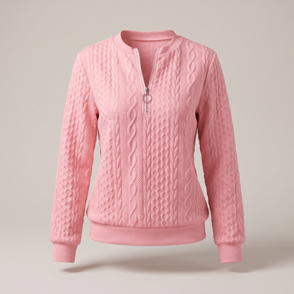 Amy | Zip-Up Cardigan