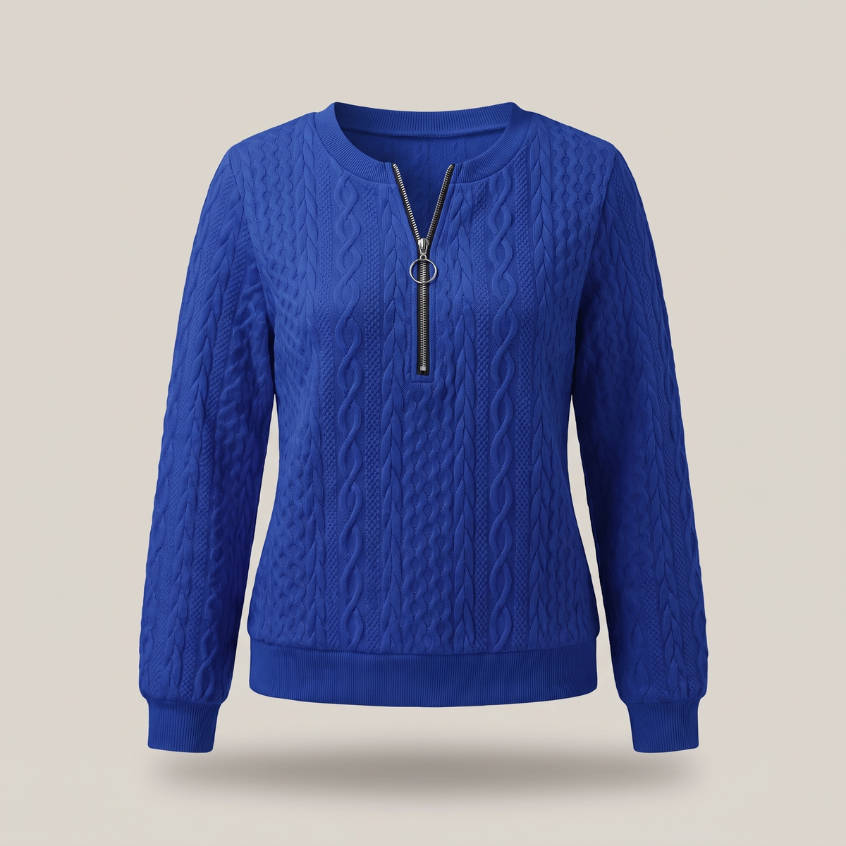 Amy | Zip-Up Cardigan