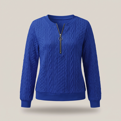 Amy | Zip-Up Cardigan