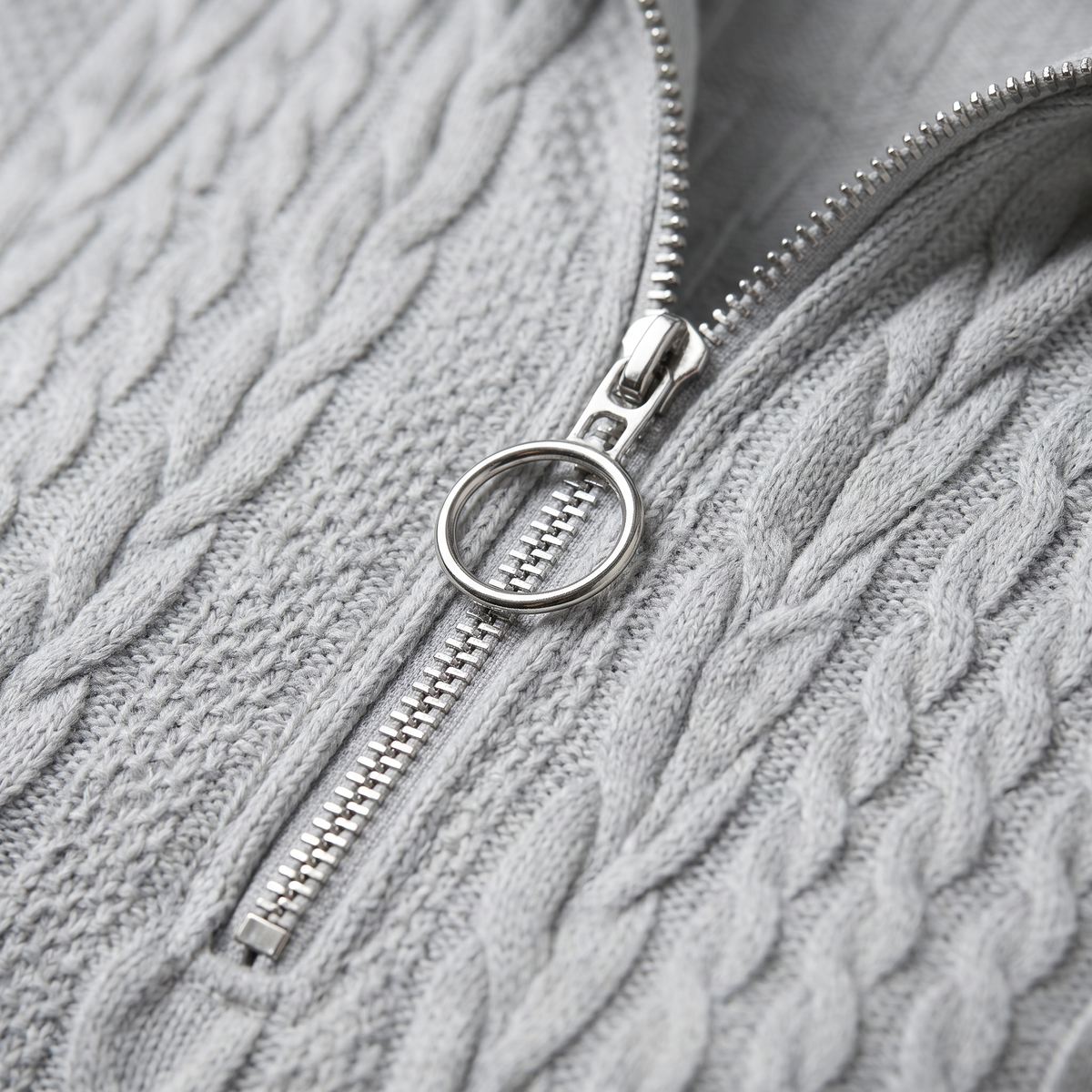 Amy | Zip-Up Cardigan