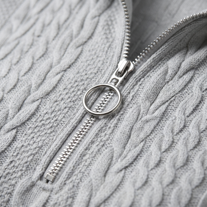Amy | Zip-Up Cardigan
