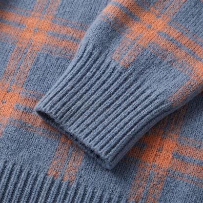 Vivienne | Retro Check Cardigan