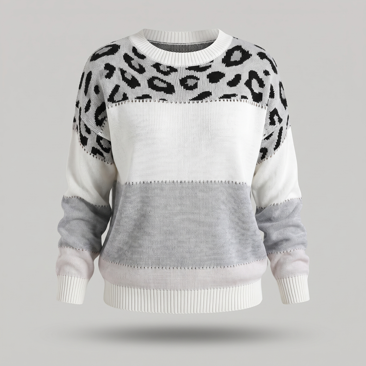 Velora | Leopard Luxe Sweater