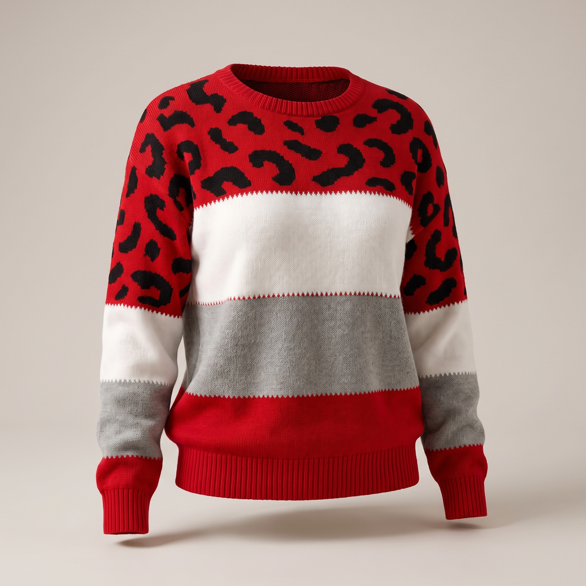 Velora | Leopard Luxe Sweater