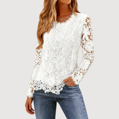 Amelie | Lace Detail Top