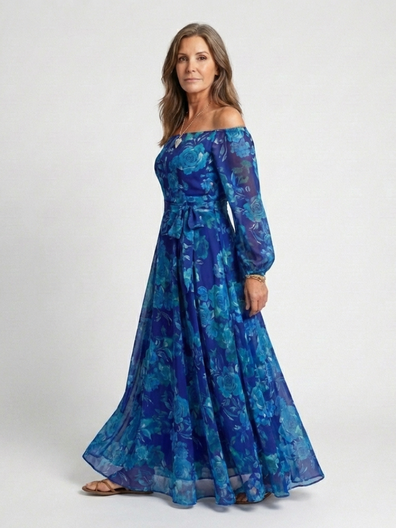 Aspen | Off Shoulder Maxi Dress