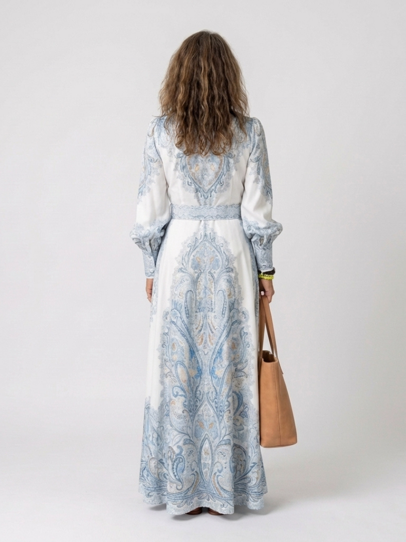 Sierra | High Neck Maxi Dress