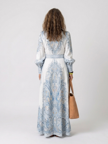 Sierra | High Neck Maxi Dress