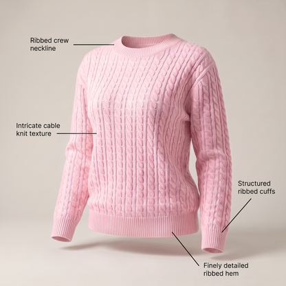 Marielle | Cable Knit Sweater