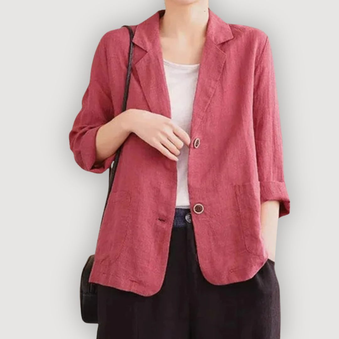 Maren | Linen Blazer