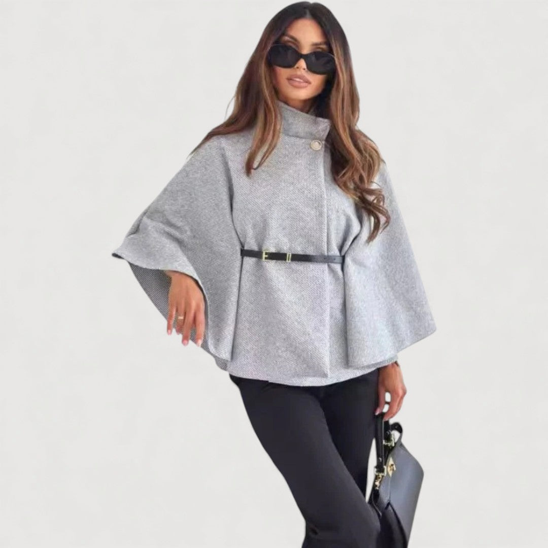 Aliya | Elegant Cape Jacket