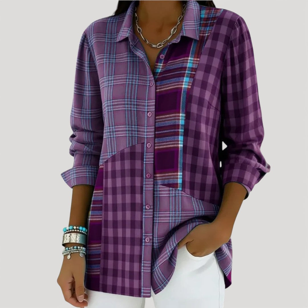 Glynis | Patchwork Shirt