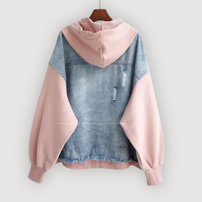 Celyn | Casual Denim Hoodie