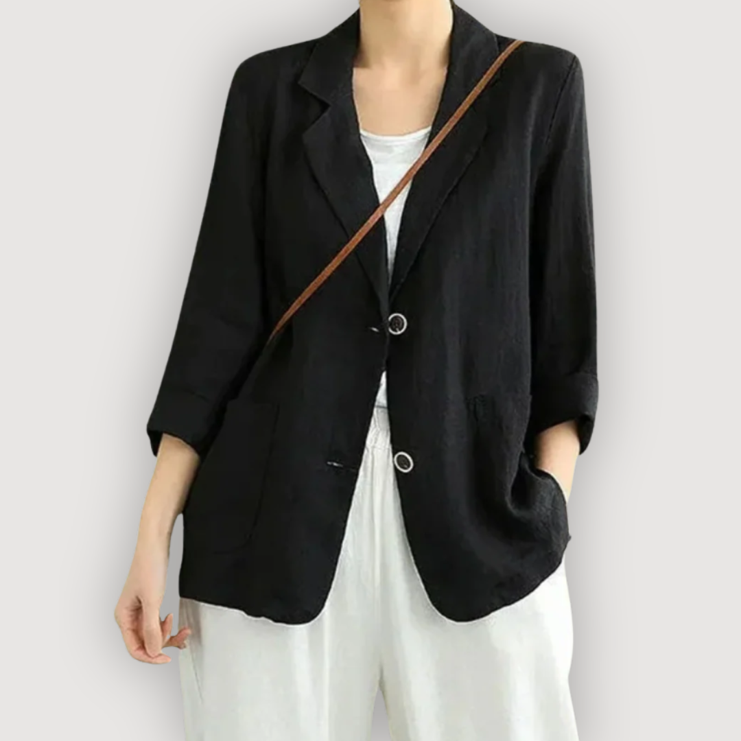 Maren | Linen Blazer