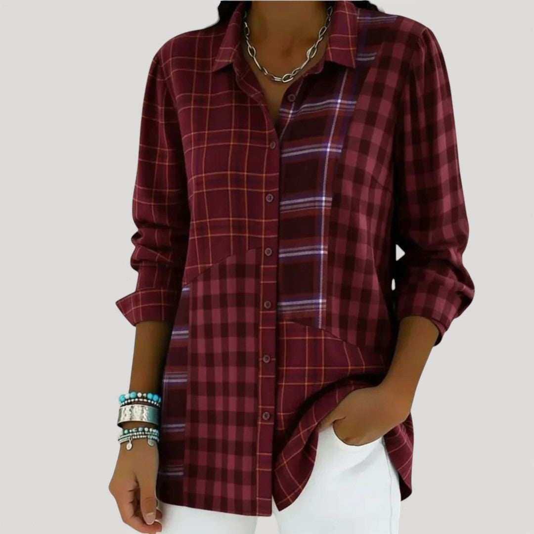 Glynis | Patchwork Shirt