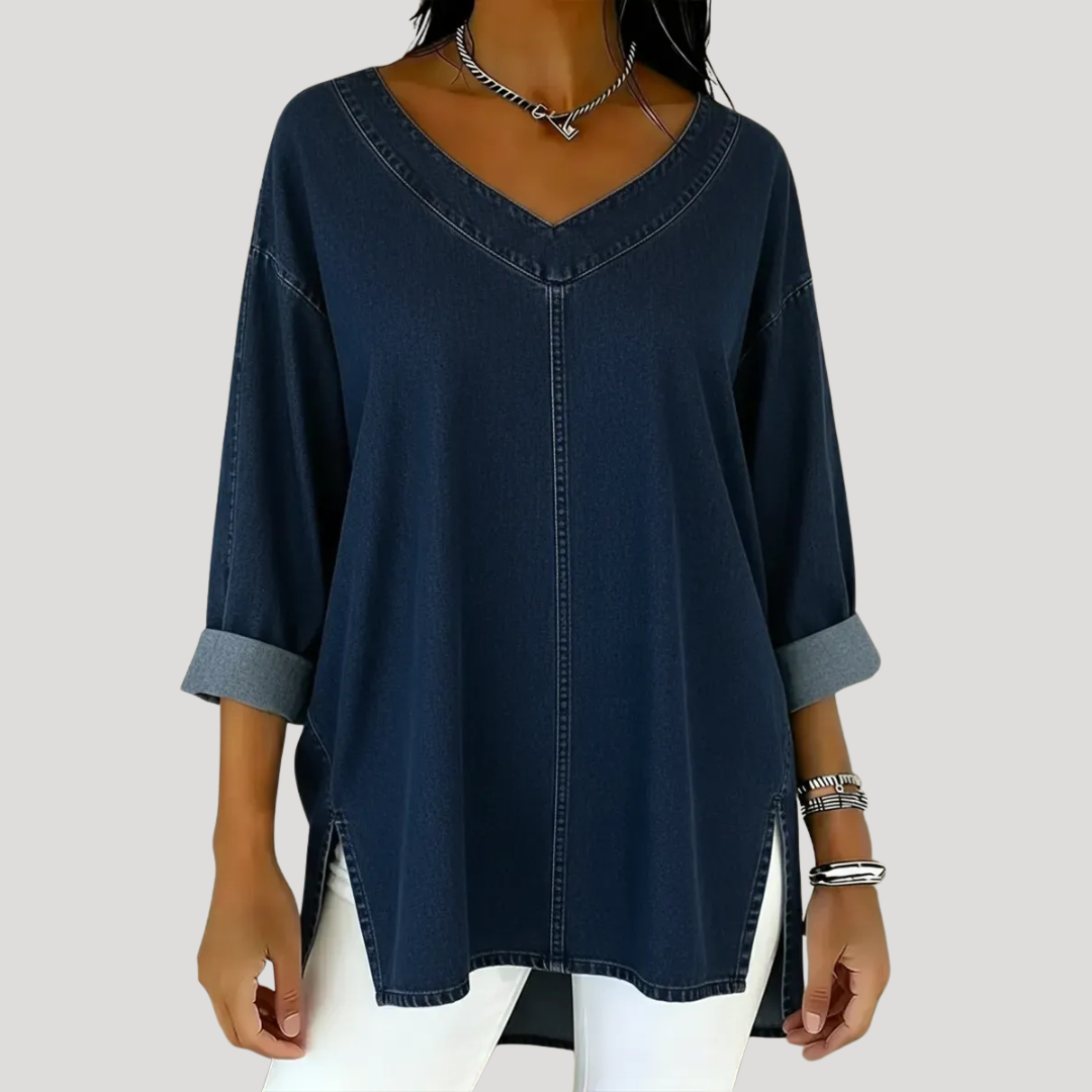Chelsea | Denim Top