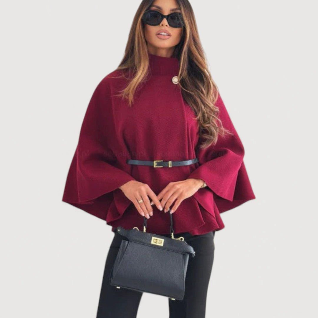 Aliya | Elegant Cape Jacket