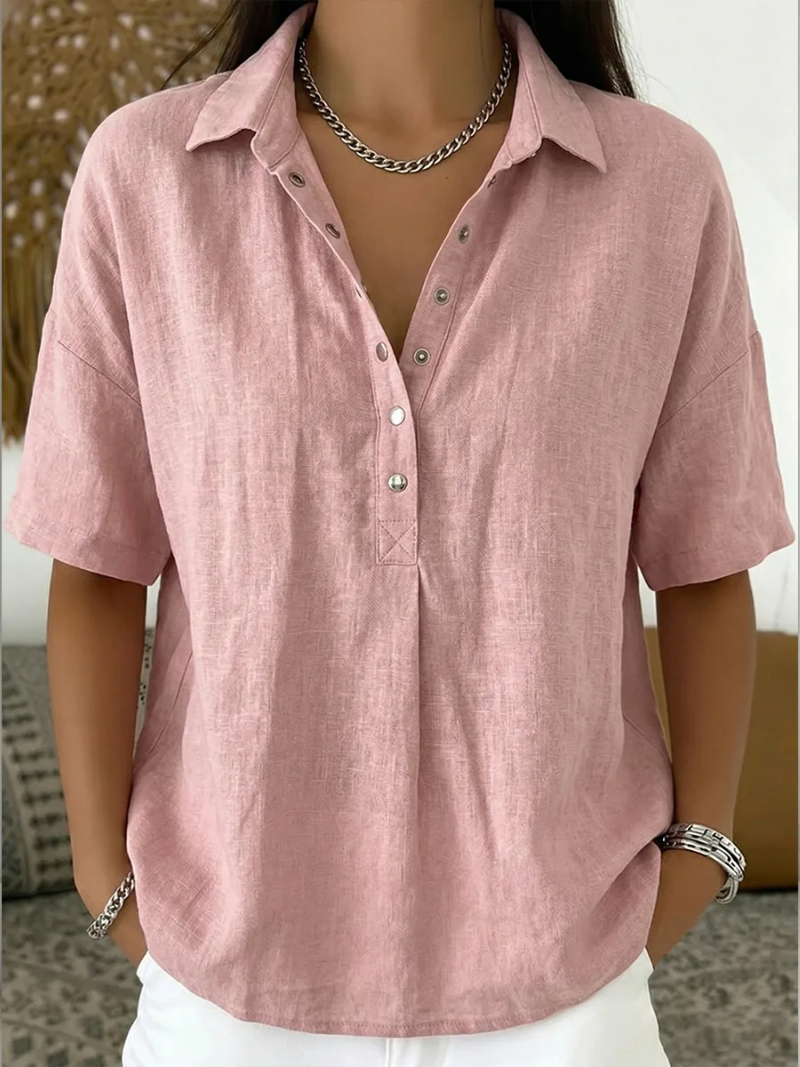 Willow | Linen Style Blouse