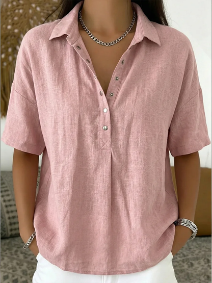 Willow | Linen Style Blouse