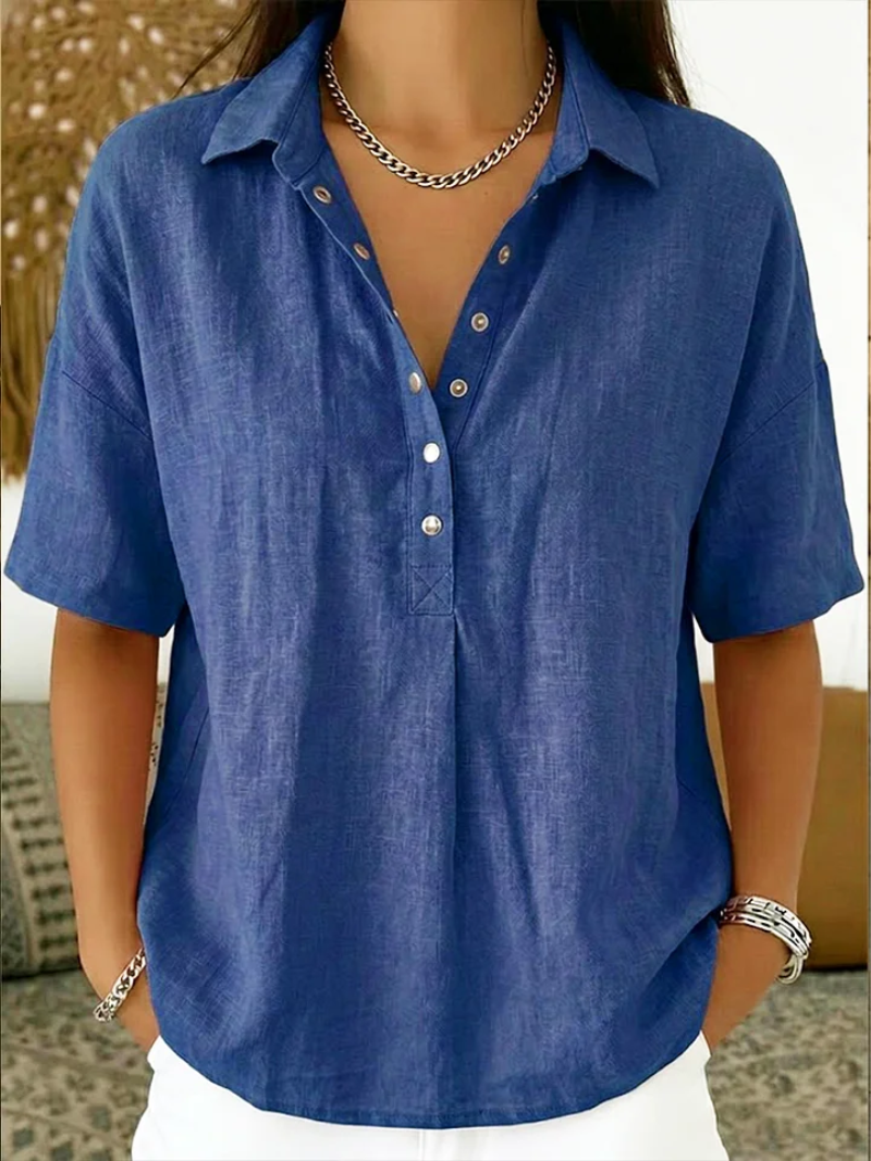 Willow | Linen Style Blouse