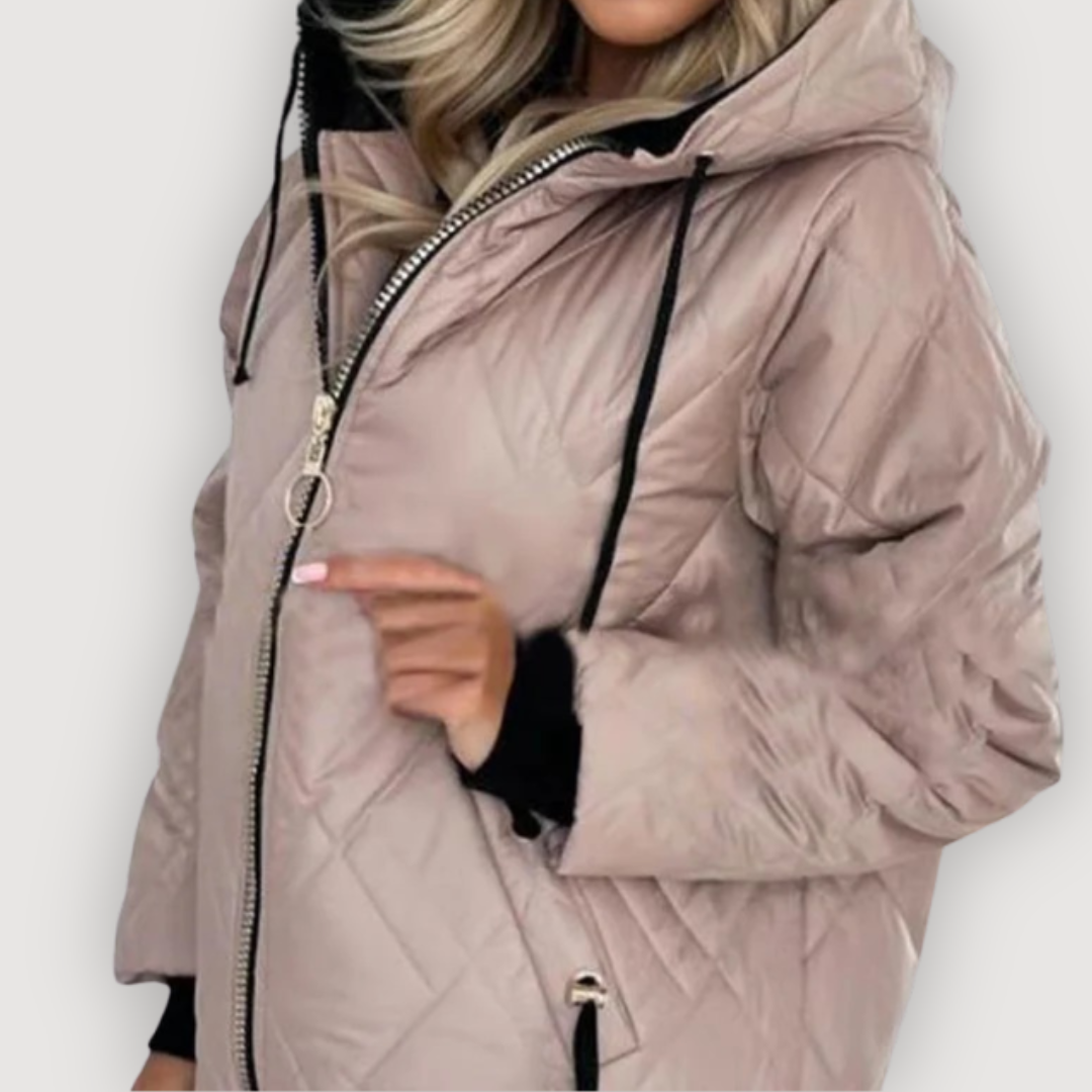 Maura | Quilted Hooded Jacket