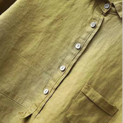 Olivia | Relaxed Linen Blouse