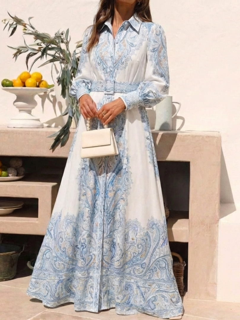 Sierra | High Neck Maxi Dress