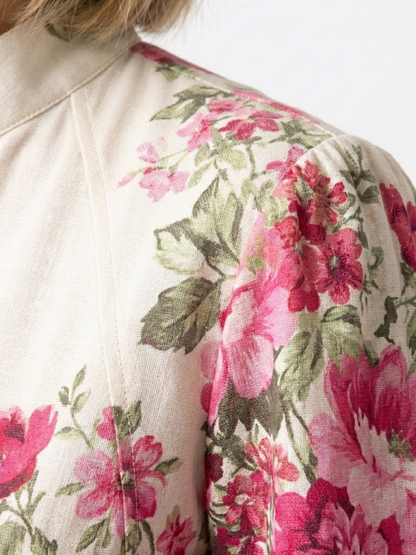 Kennedy | Belted Floral Maxi Dress