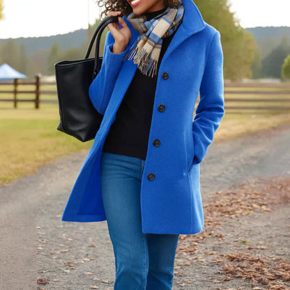 Aurora | Elegant Single-Breasted Coat