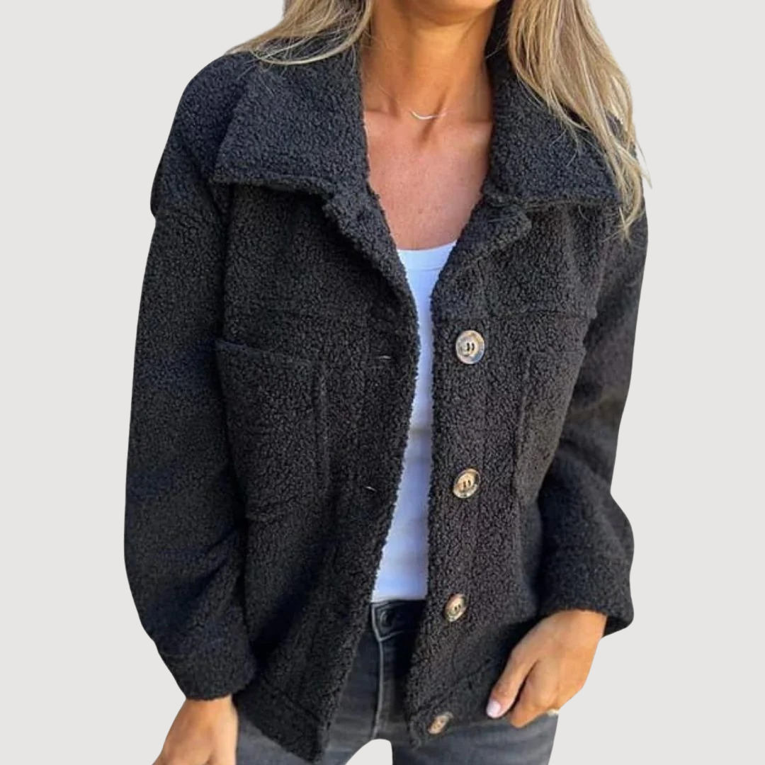 Hailey | Cosy Teddy Jacket