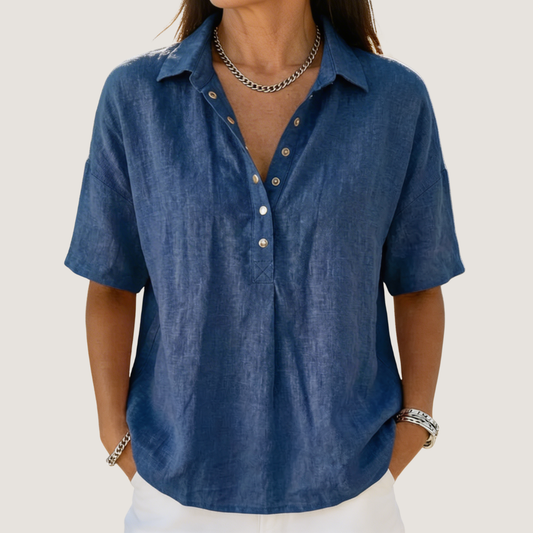 Willow | Linen Style Blouse