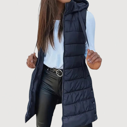 Arwena | Hooded Puffer Vest