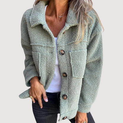 Hailey | Cosy Teddy Jacket