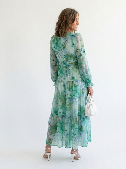 Althea | Floral Maxi Dress