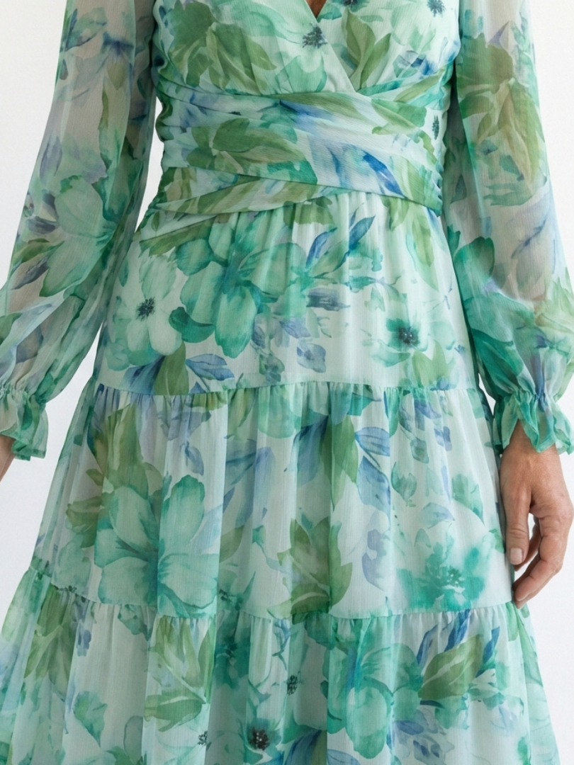 Althea | Floral Maxi Dress