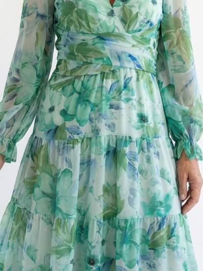 Althea | Floral Maxi Dress