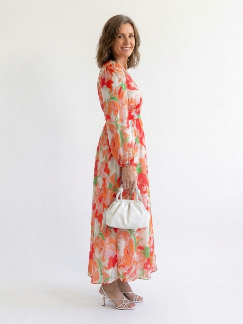 Althea | Floral Maxi Dress